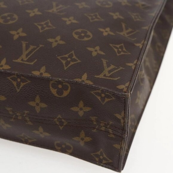 LOUIS VUITTON Monogram Sac Plat Hand Bag M51140 LV Auth 155912 - Picture 4 of 16